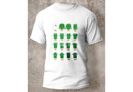 Hibernian FC Retro Art Football Shirts T-Shirt Hibernian FC Retro Art Football Shirts T-Shirt